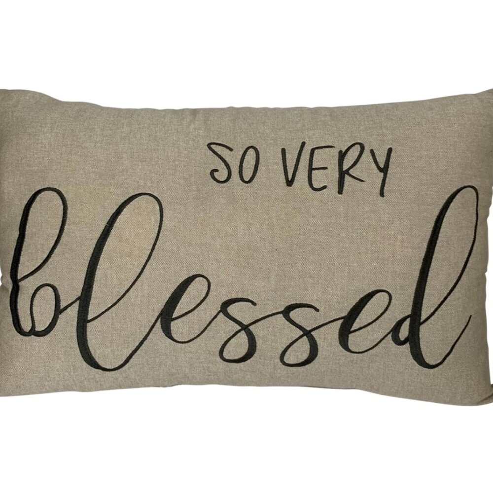 So Very Blessed Pillow